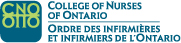 Ordre des infirmières et infirmiers de l'Ontario logo